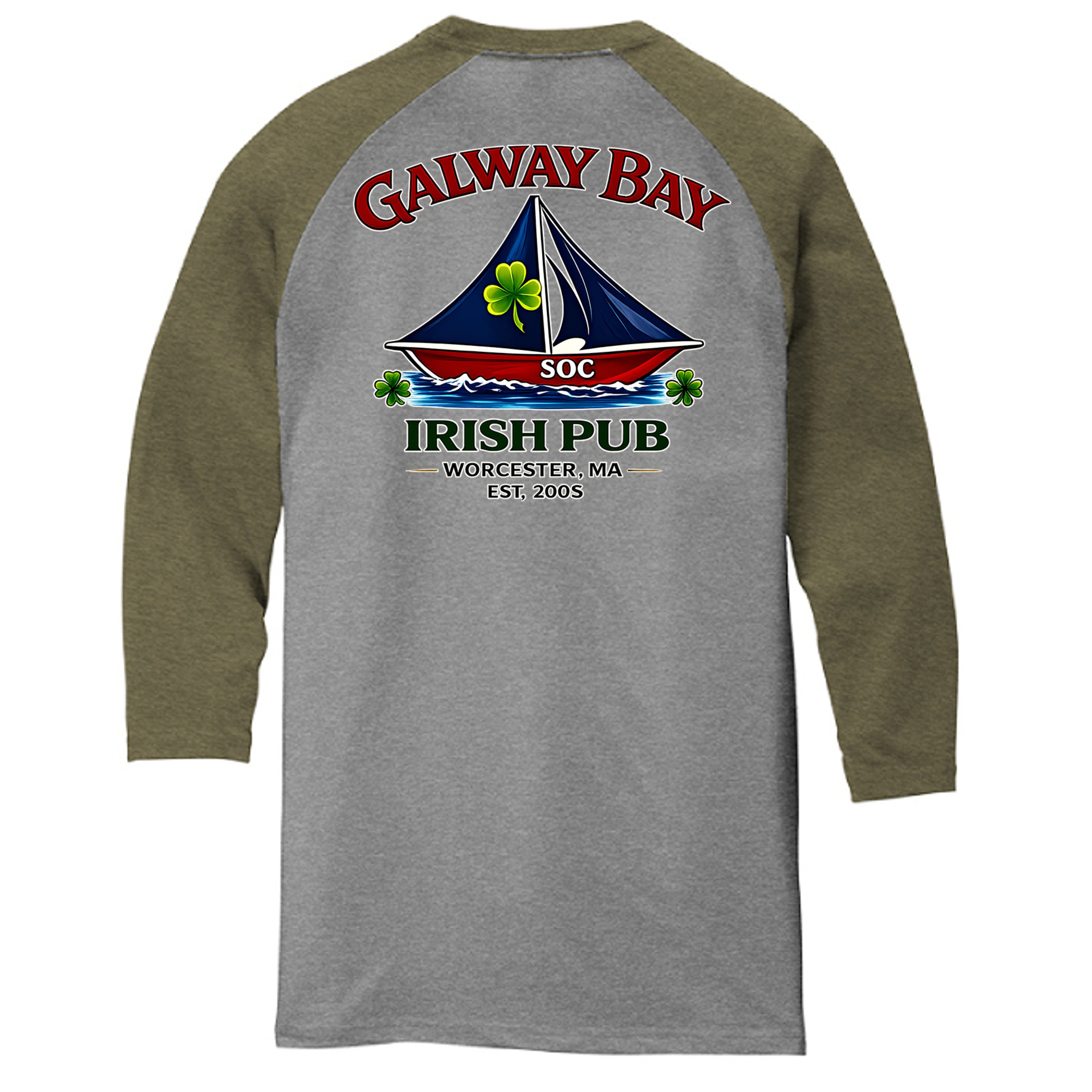 Military Green Frost/ Grey Frost - DM136 - BACK