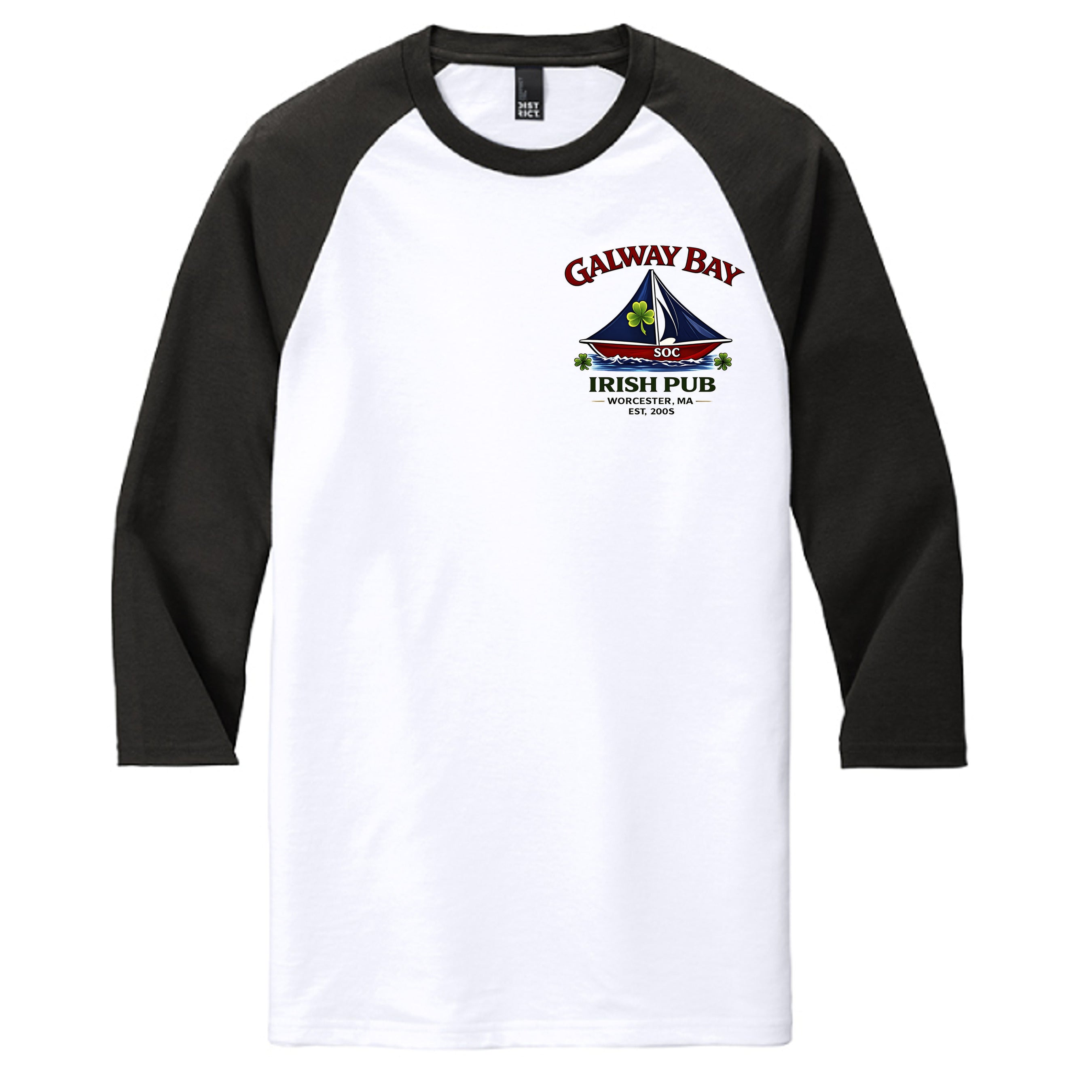 Black/White - DM136 - FRONT