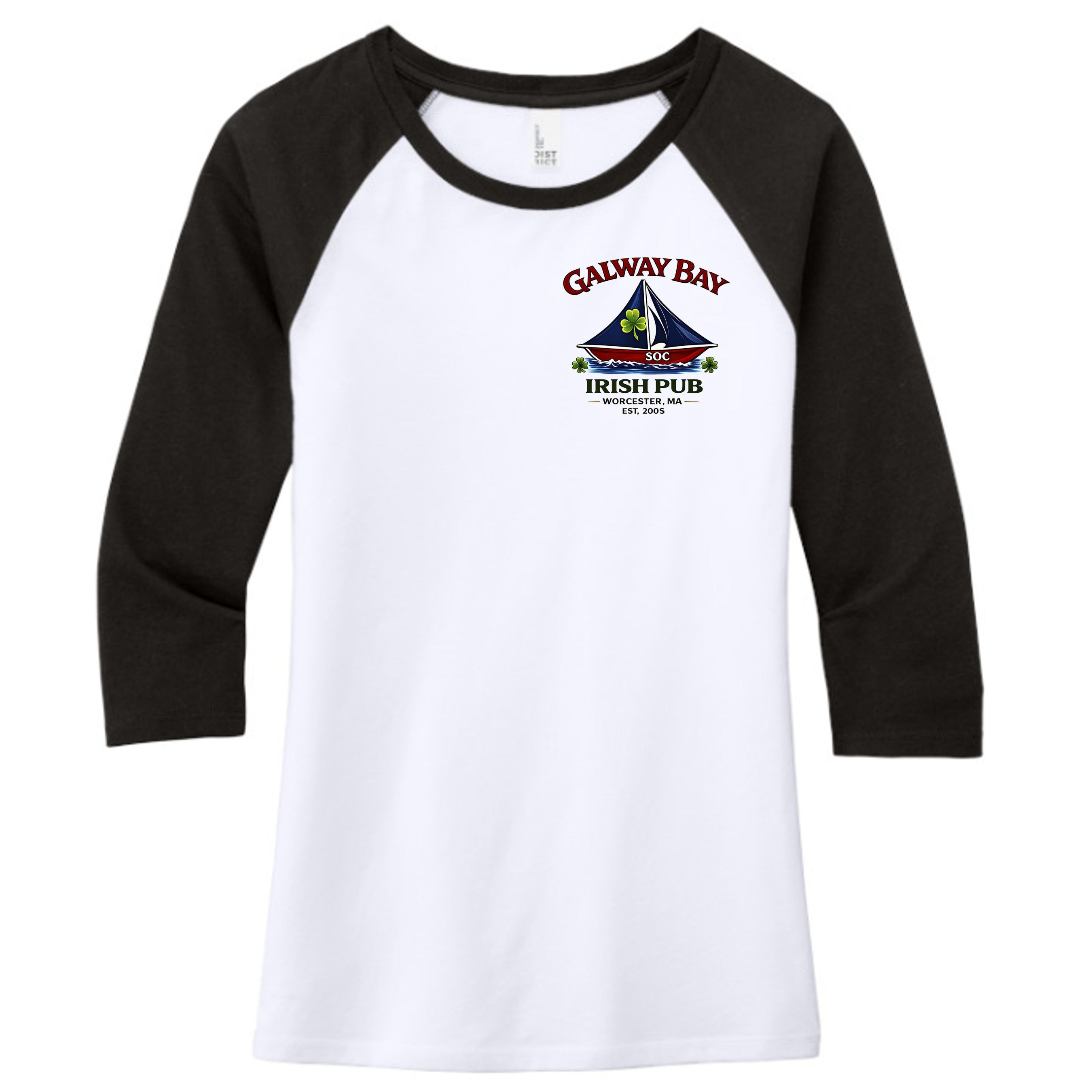 Black/White - DM136L - FRONT
