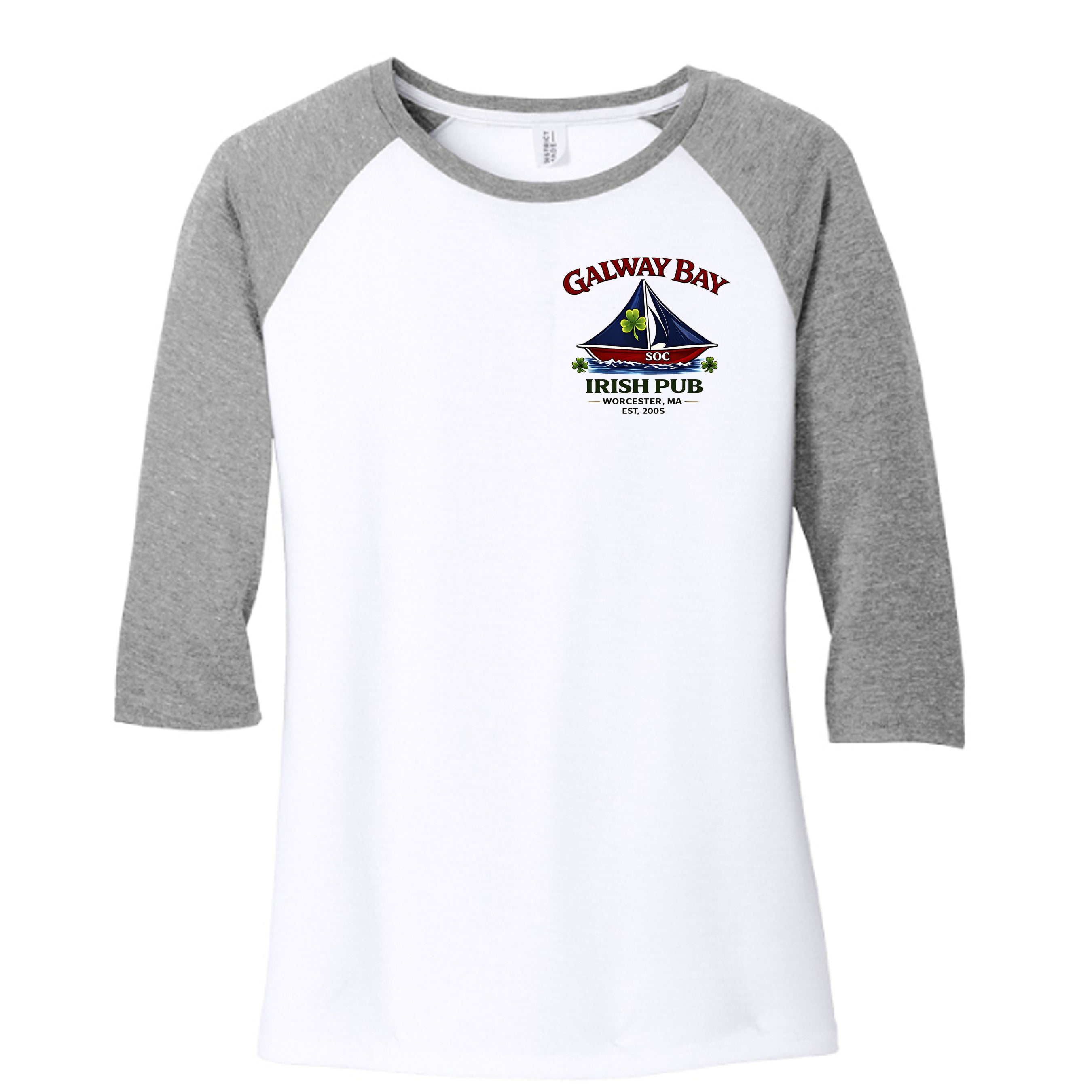 Grey Frost/ White - DM136L - FRONT