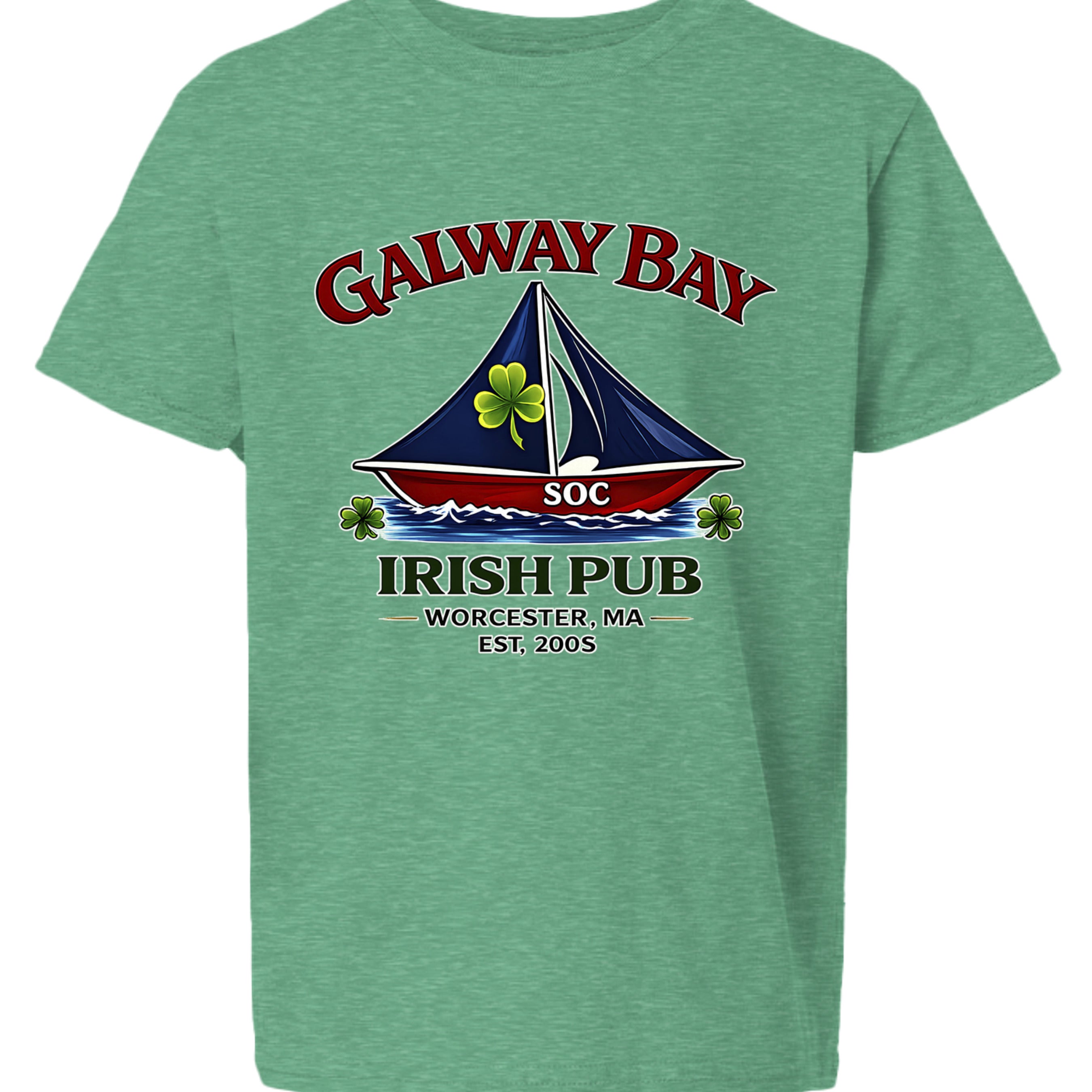 Heather Irish Green - G640B - FRONT