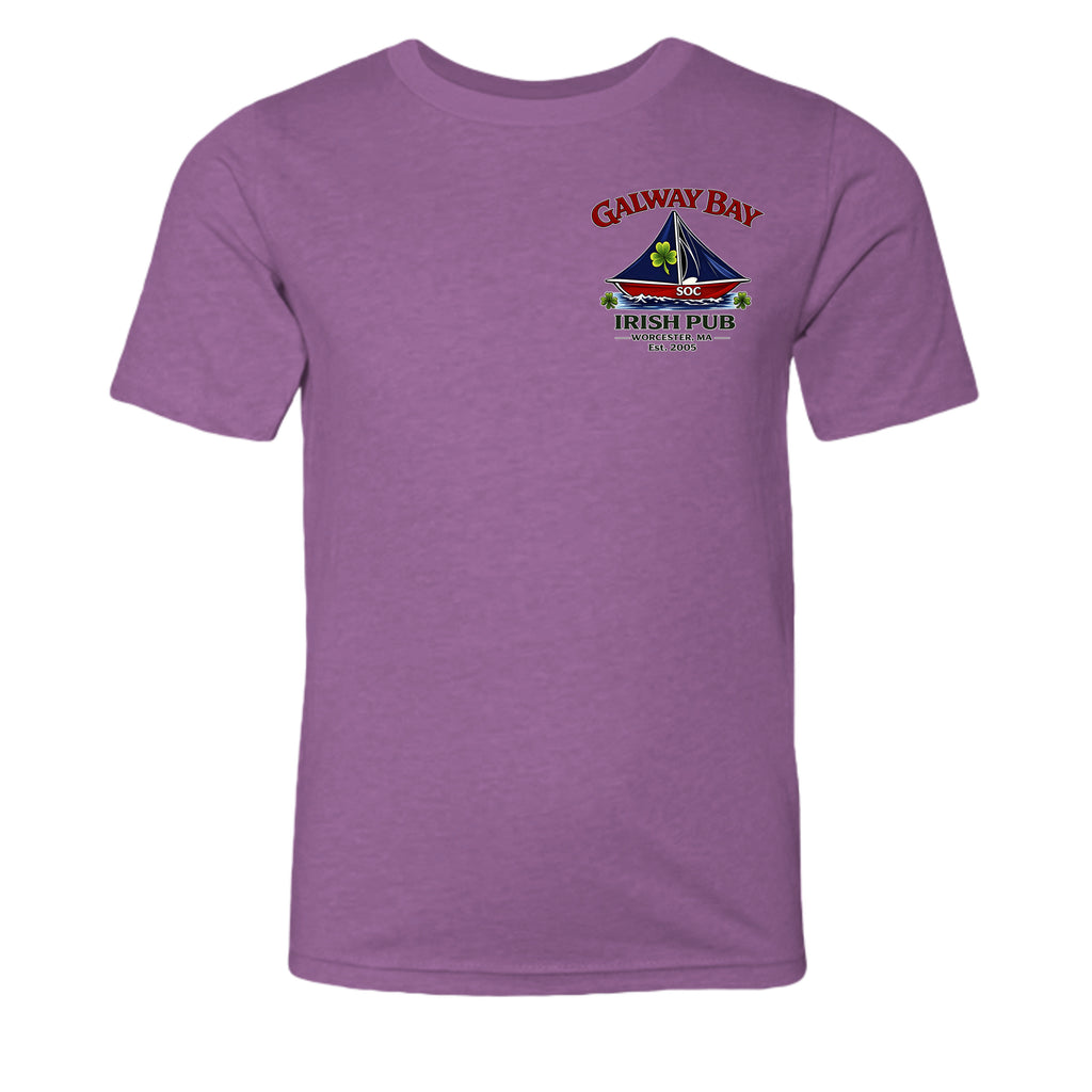 Heather Magenta - 3001YCVC - FRONT