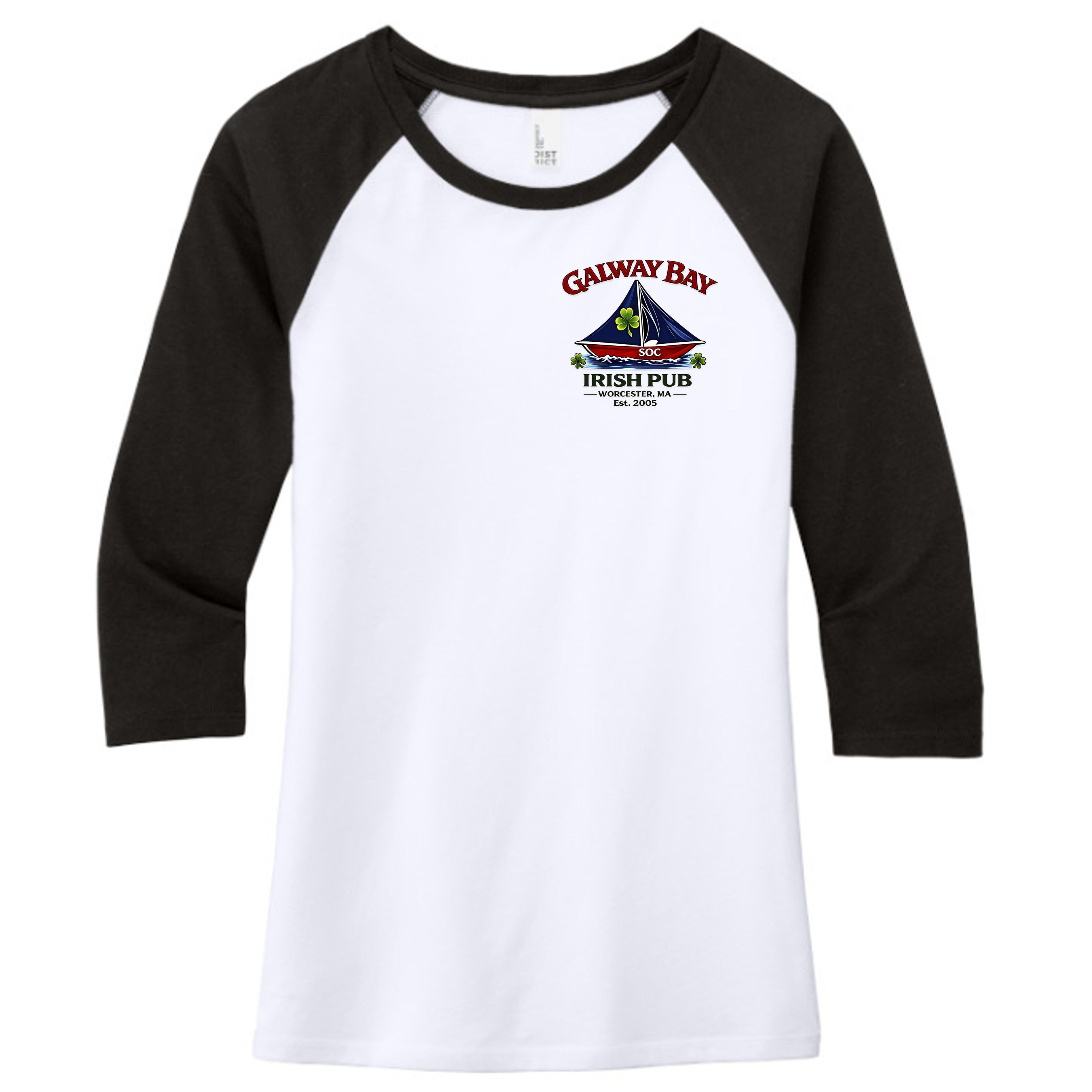 Black/White - DM136L - FRONT