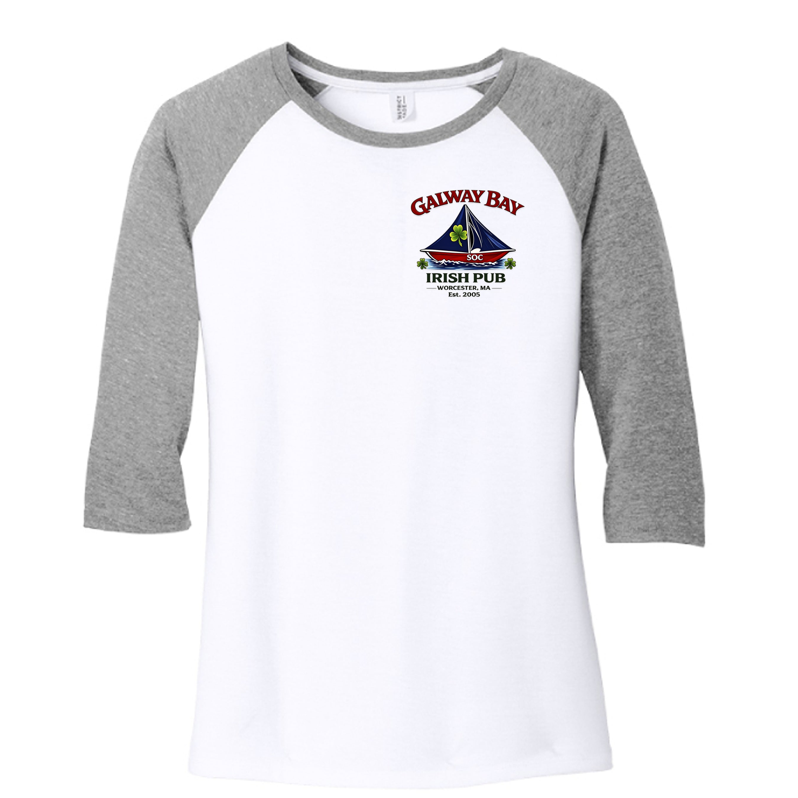 Grey Frost/ White - DM136L - FRONT