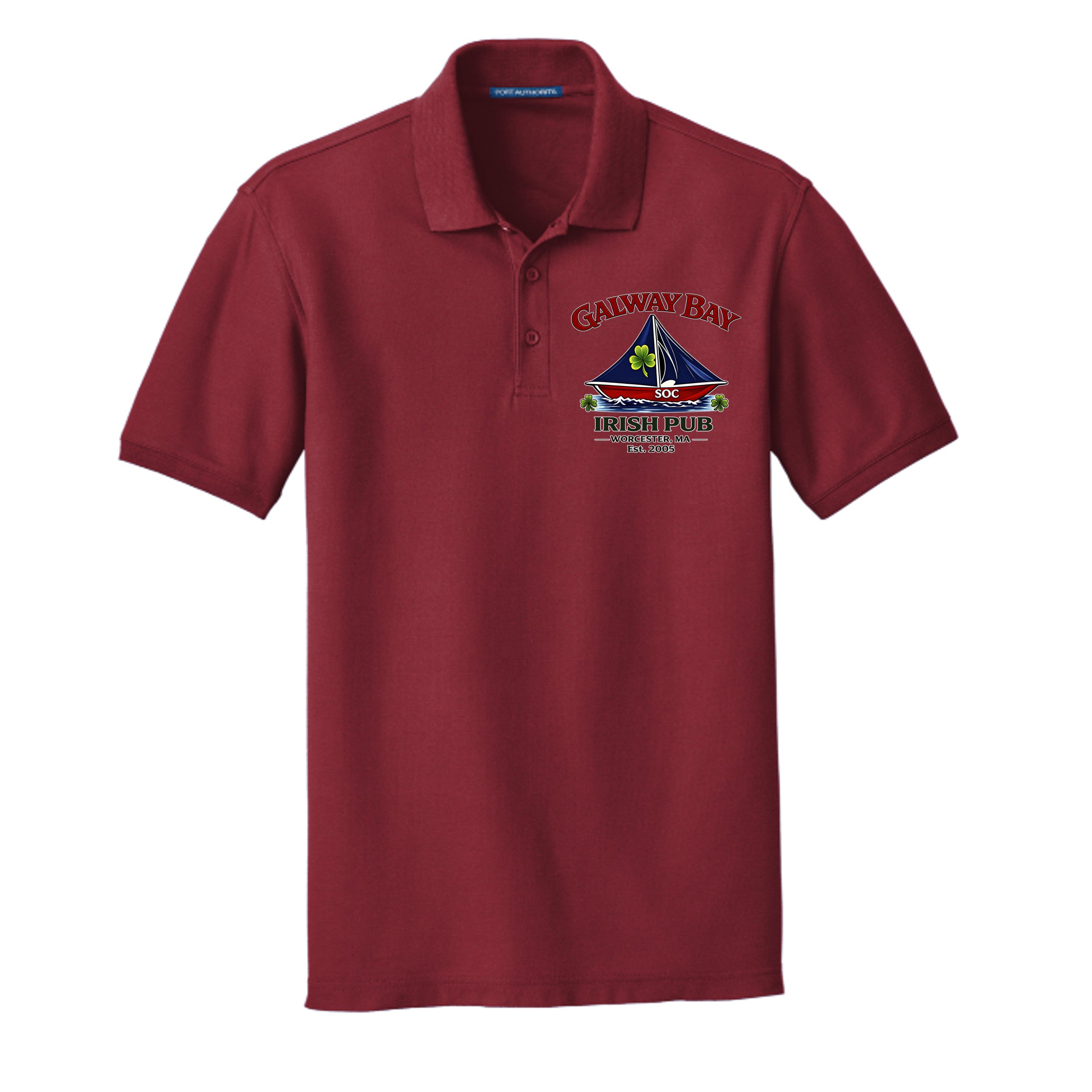 Burgundy - K100 - FRONT