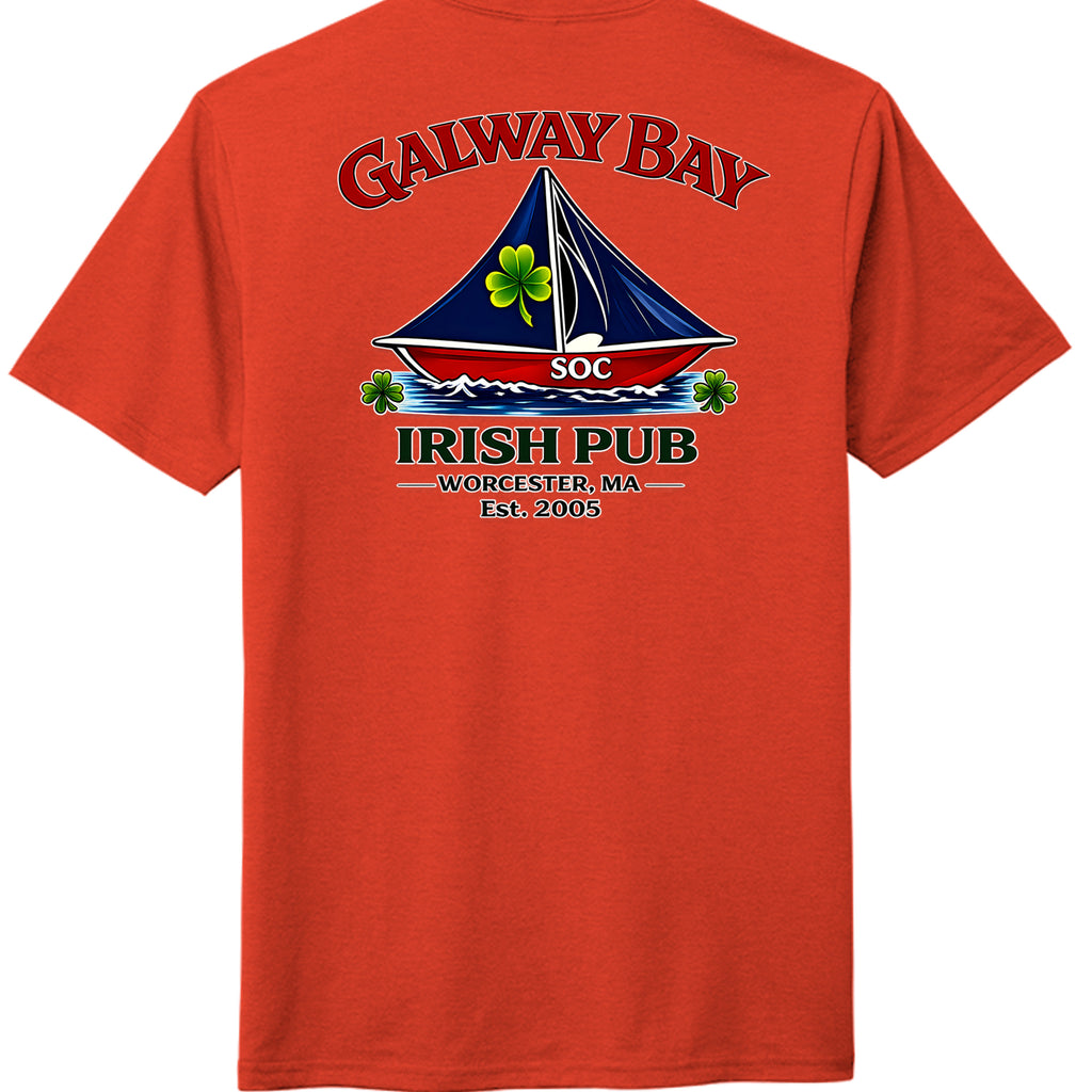Deep Orange Heather - DM130 - BACK