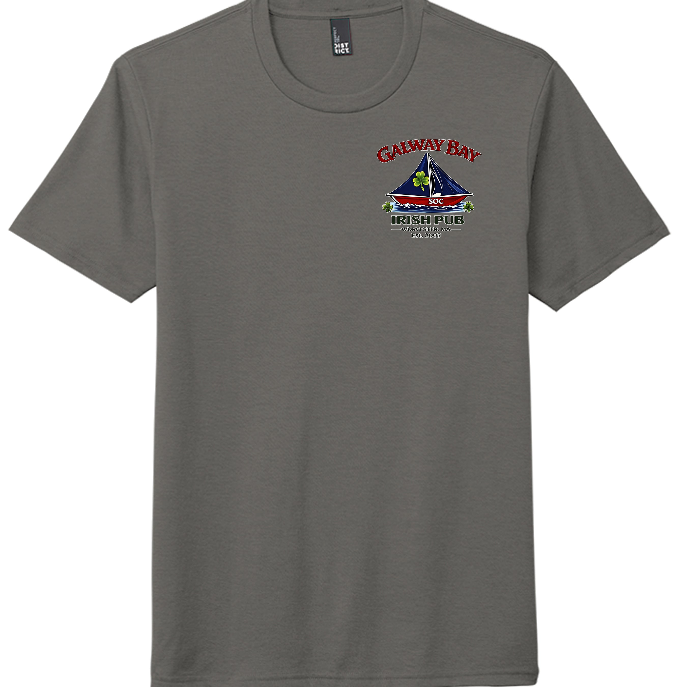 Heathered Charcoal - DM130 - FRONT