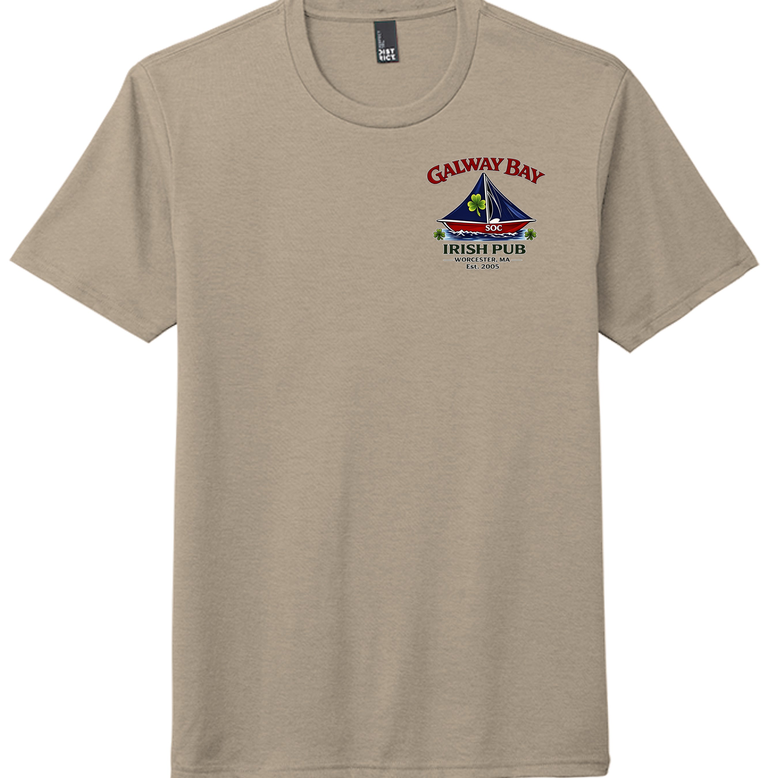 Desert Tan Heather - DM130 - FRONT