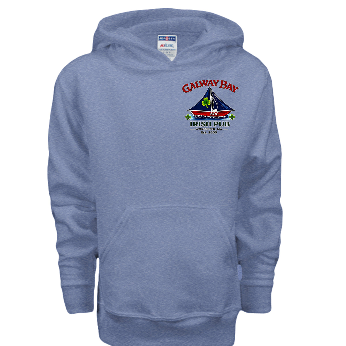 Vintage Heather Blue - 996Y - FRONT