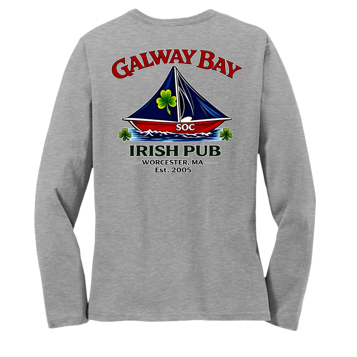 Light Heather Grey - DT110 - BACK