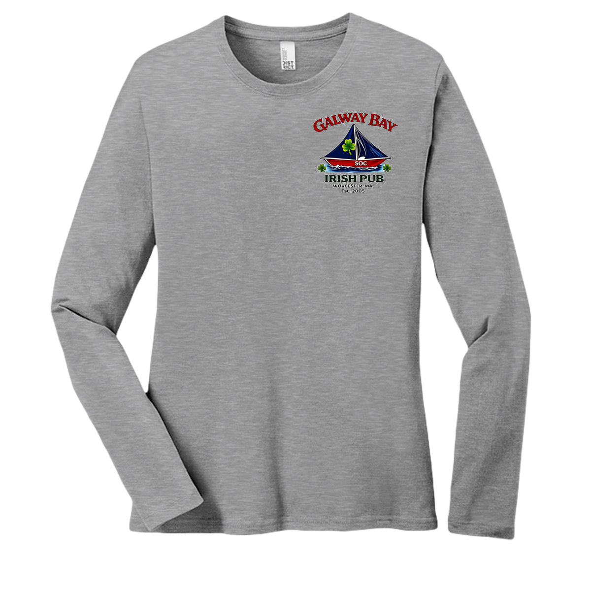 Light Heather Grey - DT110 - FRONT
