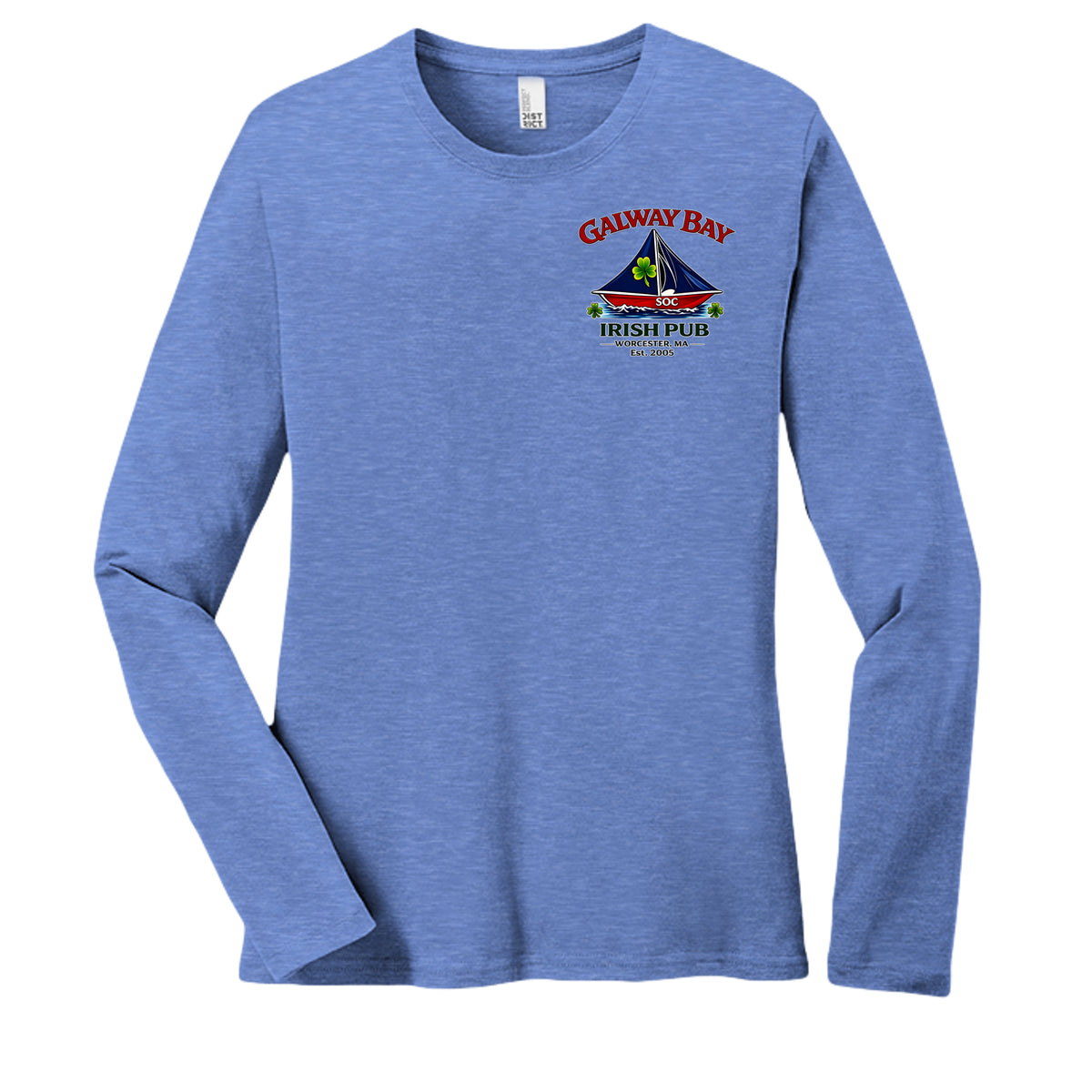 Heathered Royal - DT110 - FRONT