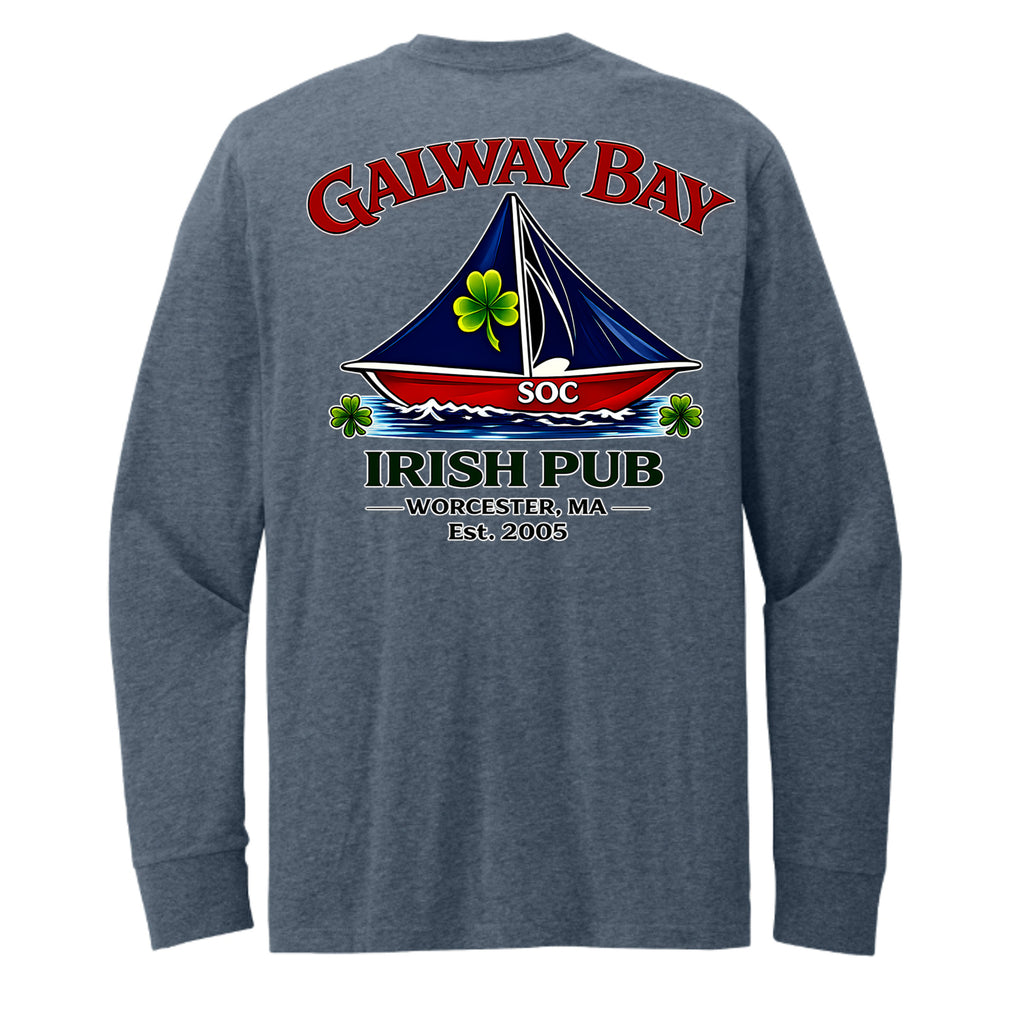 Heathered Navy - DT109 - BACK