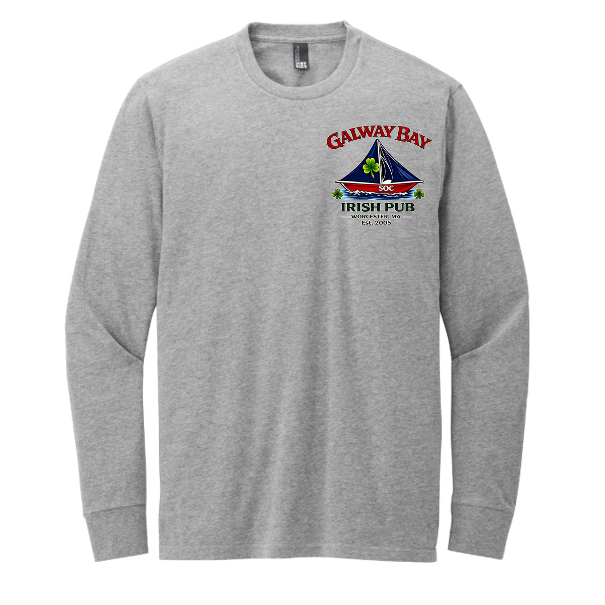 Light Heather Grey - DT109 - FRONT