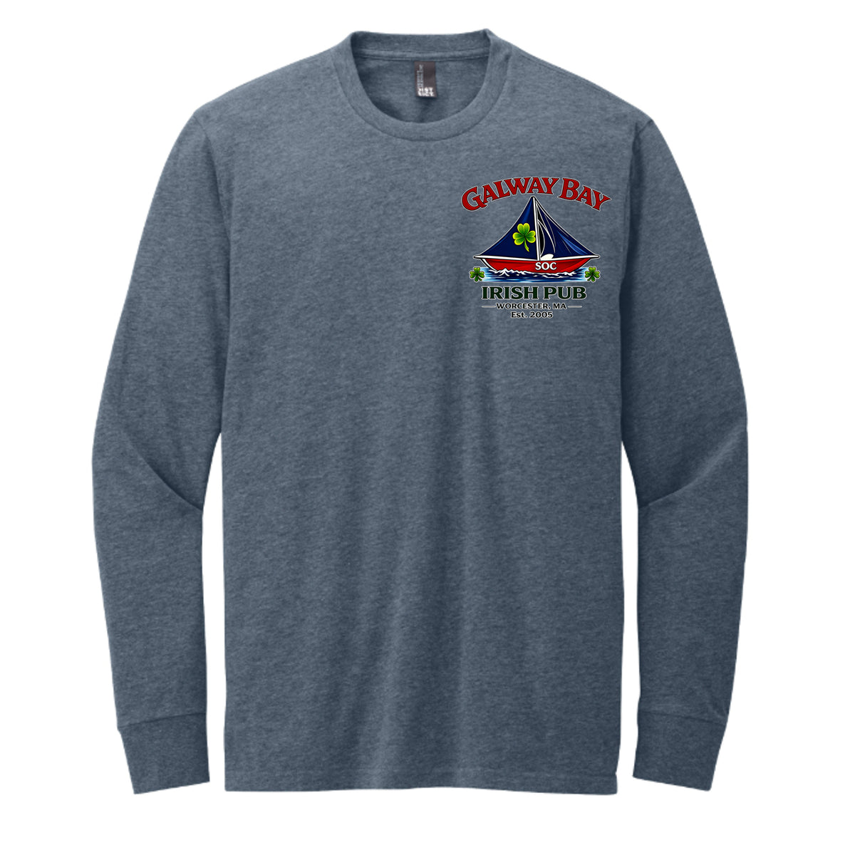 Heathered Navy - DT109 - FRONT