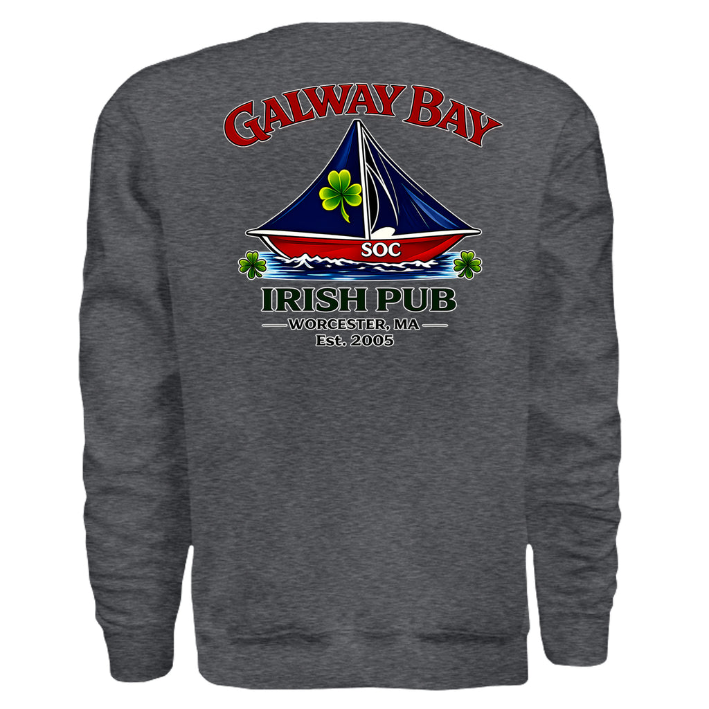 DARK HEATHER - G180 - BACK