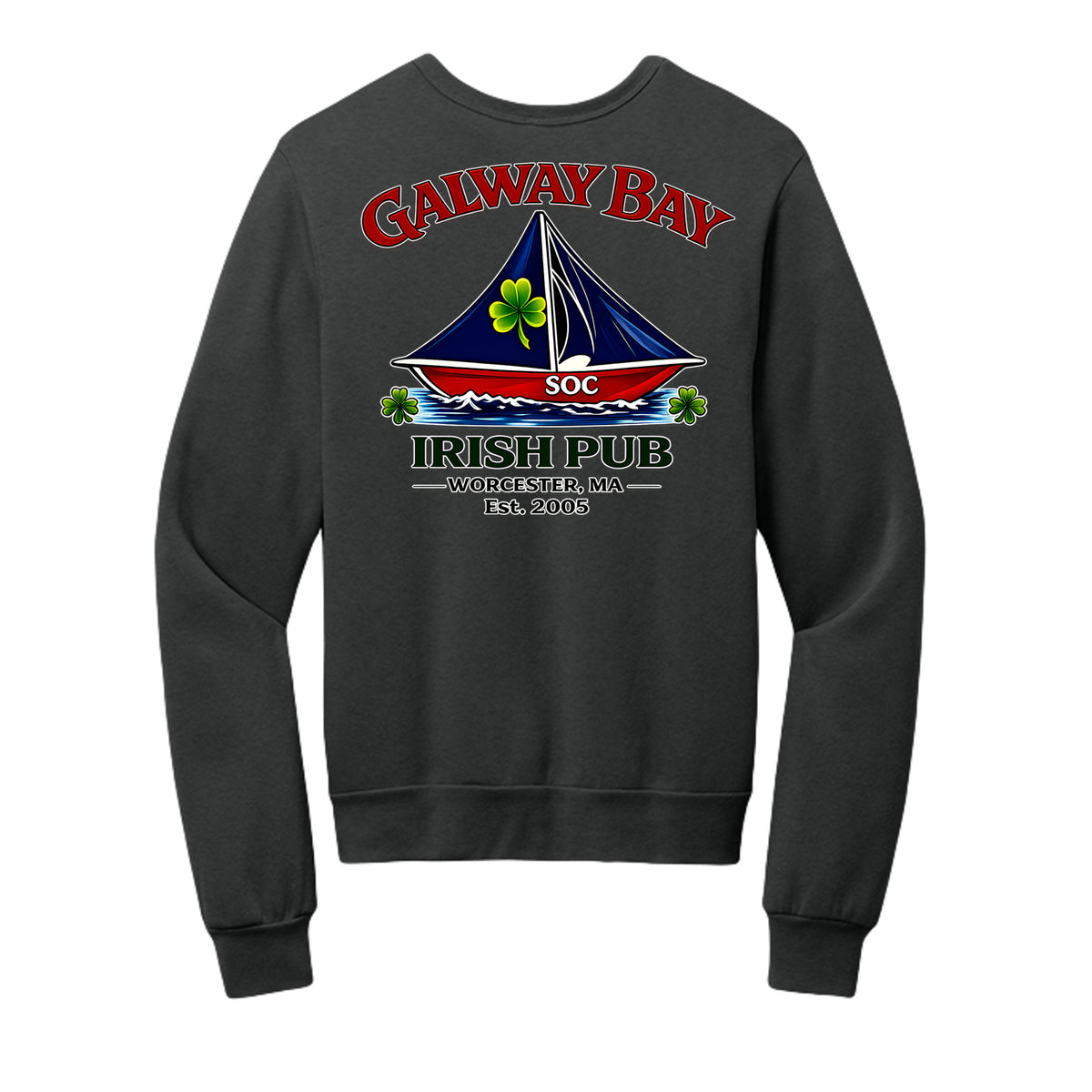 Dark Grey Heather - 3911 - BACK