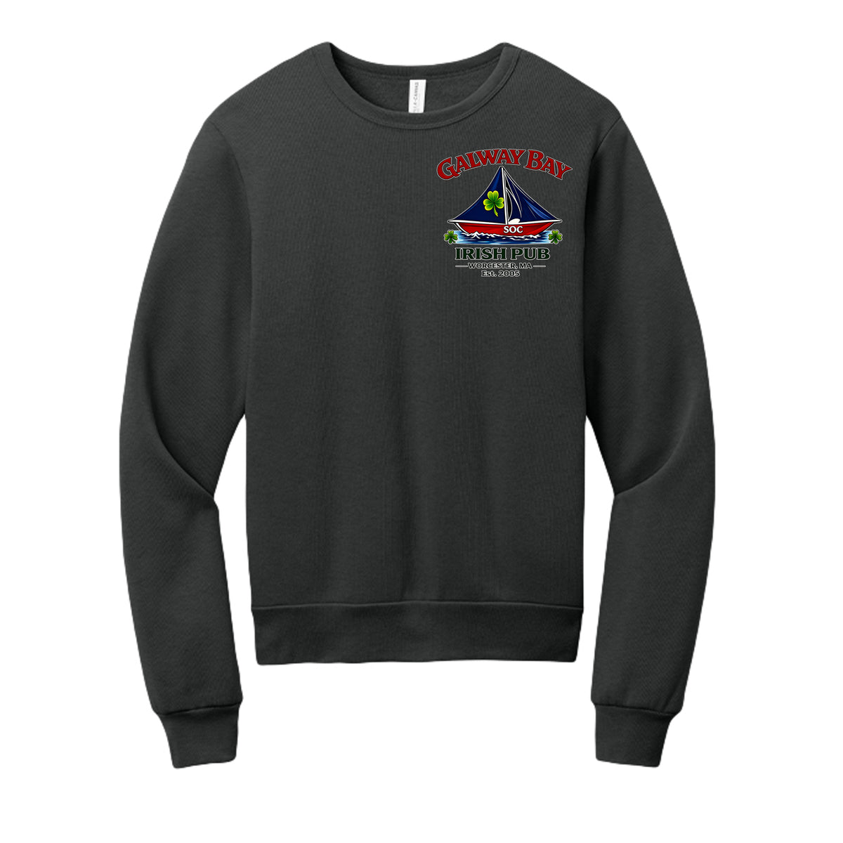 Dark Grey Heather - 3911 - FRONT